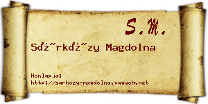 Sárközy Magdolna névjegykártya